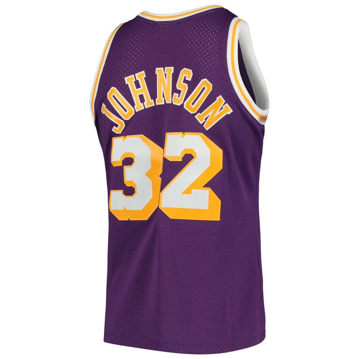 Magic Johnson Los Angeles Lakers 1984/85 Hardwood Classics Swingman Jersey Purple - NBA