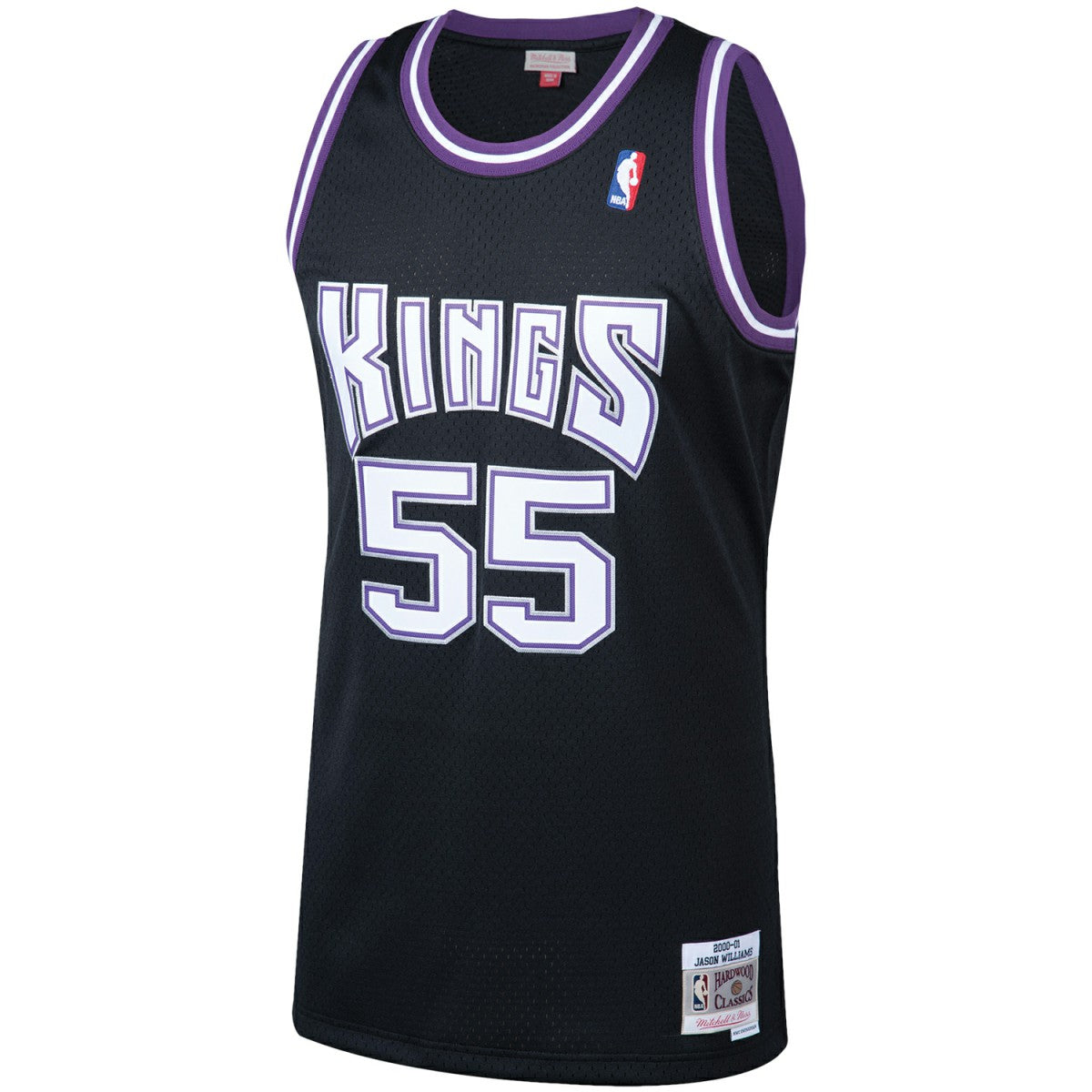 Jason Williams Sacramento Kings 2000/01 Hardwood Classics Swingman Jersey Black - NBA