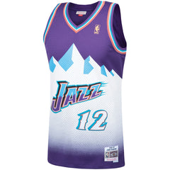 John Stockton Utah Jazz Hardwood Classics Swingman Jersey Purple - NBA