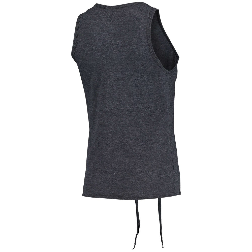 Houston Astros Majestic Threads Women's Scoop Neck Racerback Side Tie Tri-Blend Tank Top - MLB