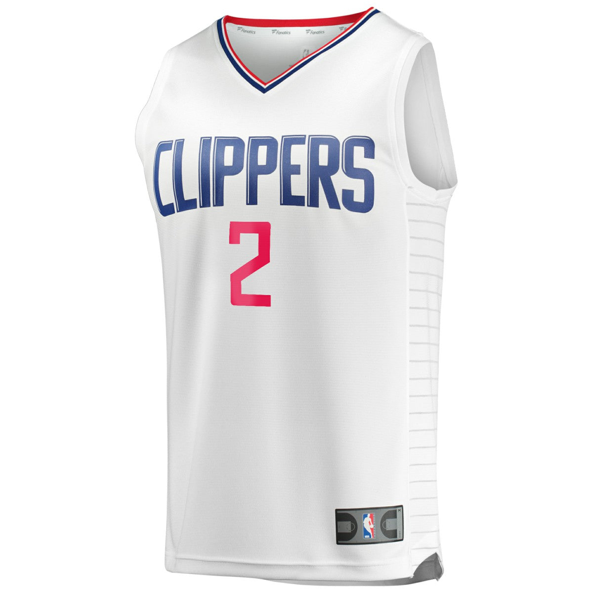 Kawhi Leonard LA Clippers Fast Break Replica Player Jersey White Association Edition - NBA