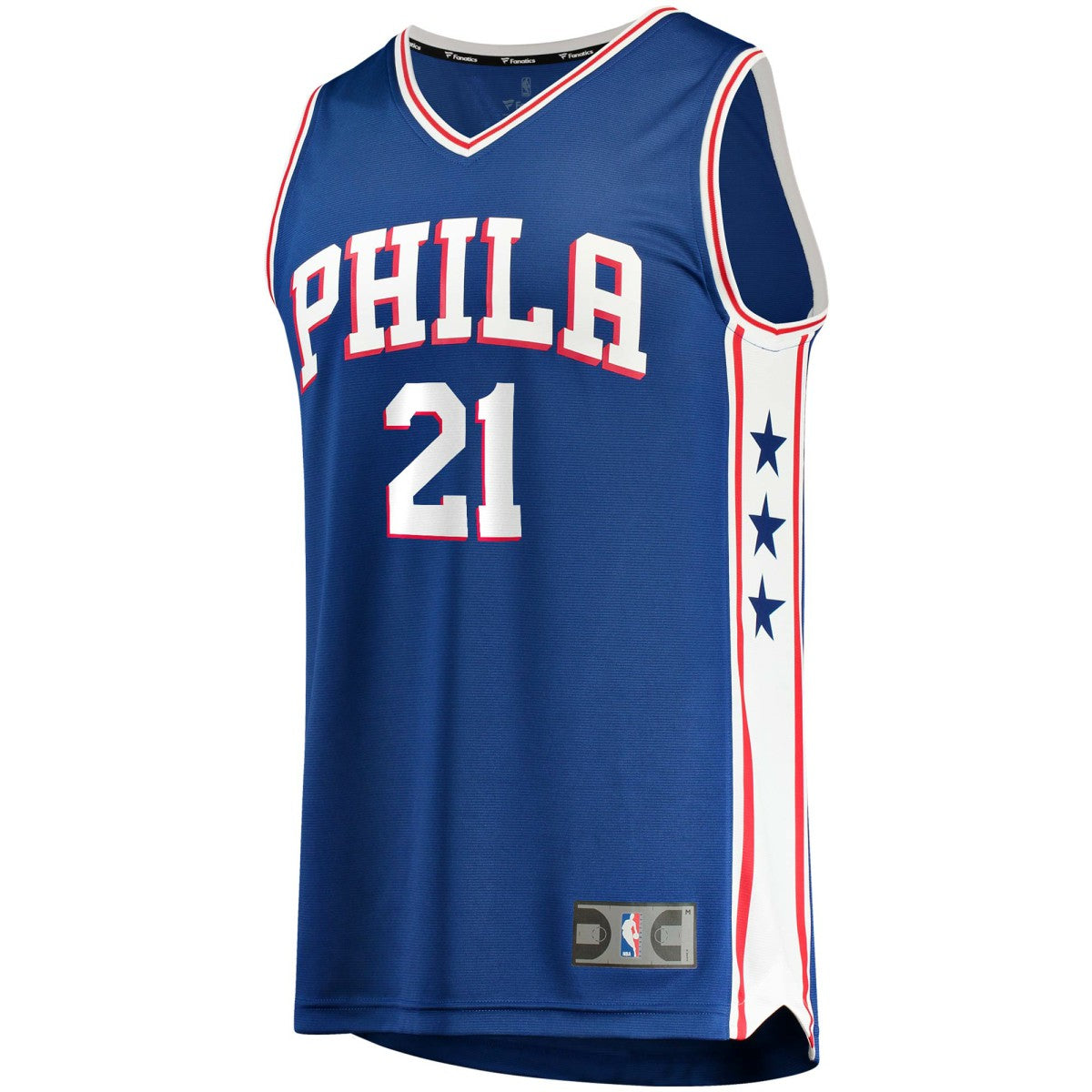 Joel Embiid Philadelphia 76ers Fast Break Replica Player Jersey Icon Edition Royal - NBA