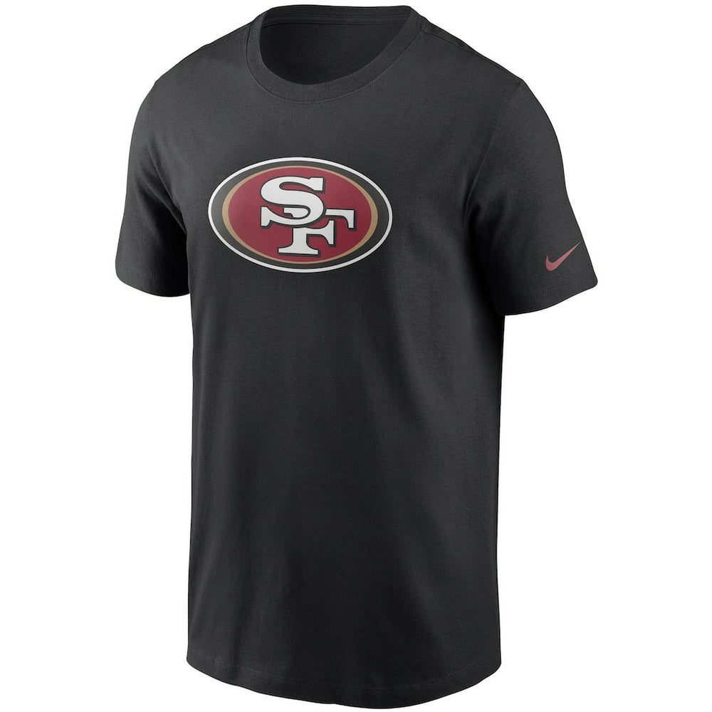 San Francisco 49ers Primetime Logo Essential T-Shirt Black | Nike for Sale