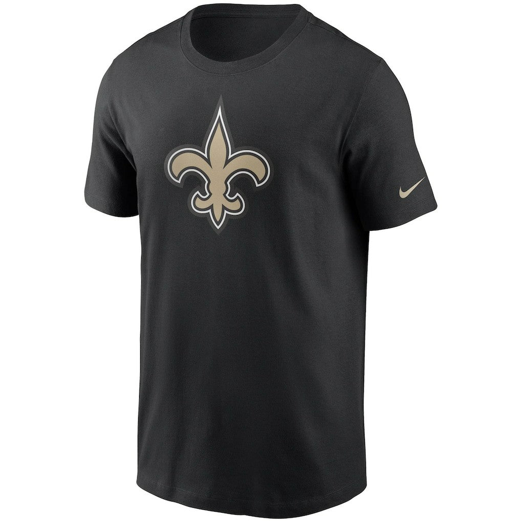 New Orleans Saints Primetime Logo Essential T-Shirt Black | Nike for Sale