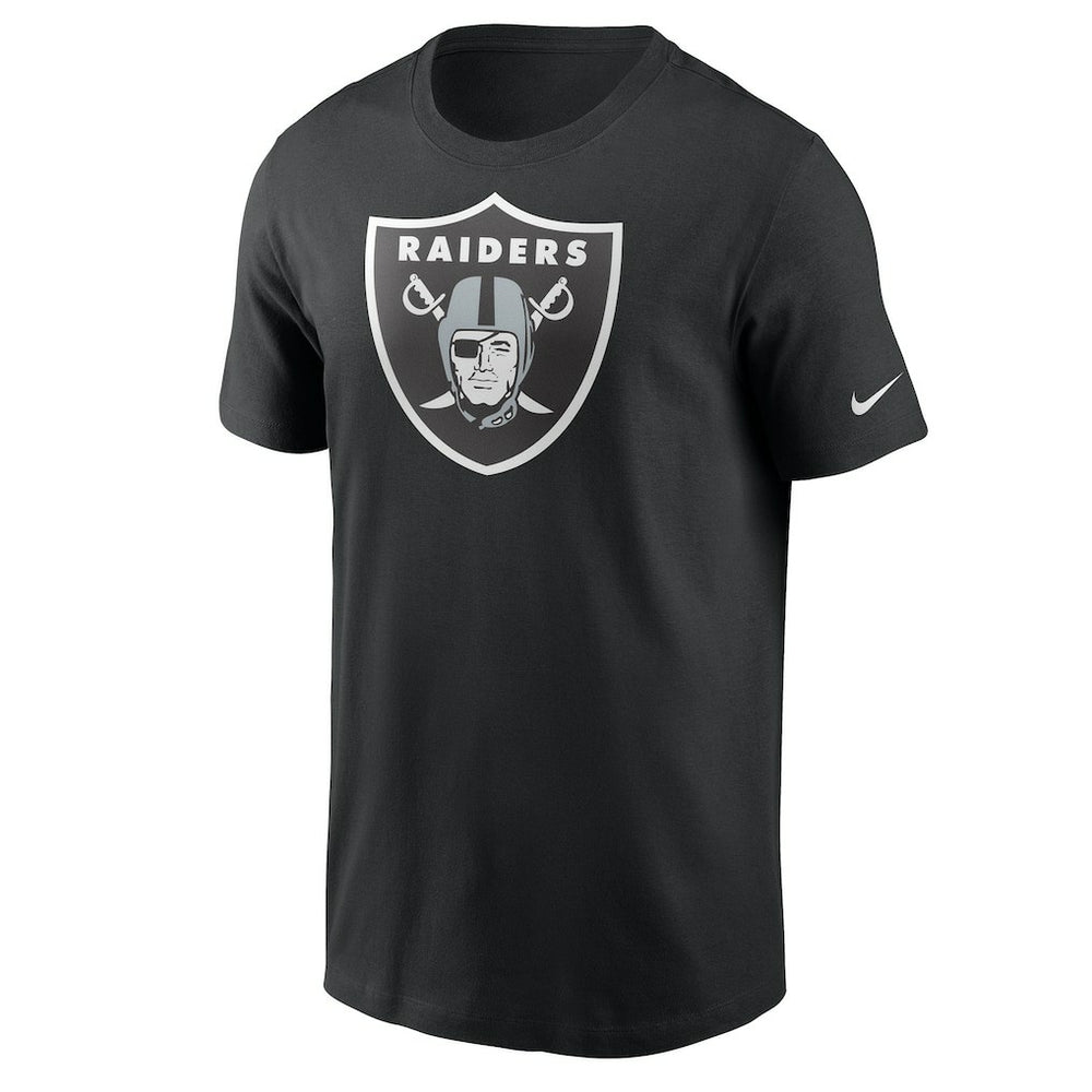 Las Vegas Raiders Primetime Logo Essential T-Shirt Black | Nike for Sale