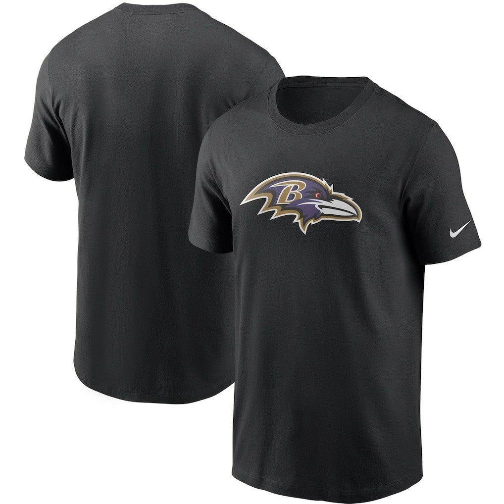 Baltimore Ravens Primetime Logo Essential T-Shirt Black | Nike for Sale