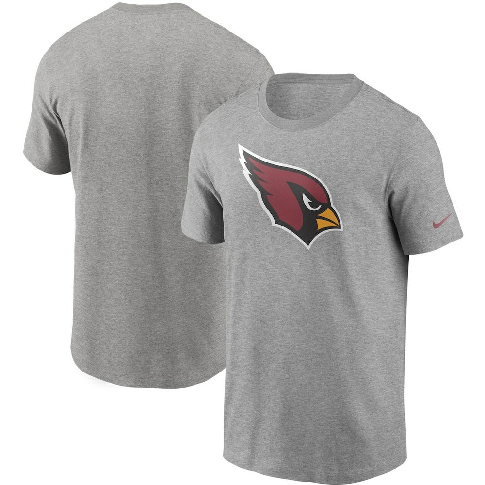 Arizona Cardinals Primetime Logo Essential T-Shirt Heather Gray | Nike for Sale