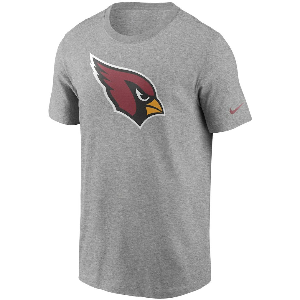 Arizona Cardinals Primetime Logo Essential T-Shirt Heather Gray | Nike for Sale