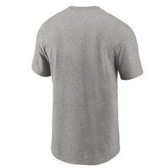 Las Vegas Raiders Primetime Logo Essential T-Shirt Heather Gray | Nike for Sale
