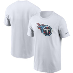 Tennessee Titans Primetime Logo Essential T-Shirt White | Nike for Sale
