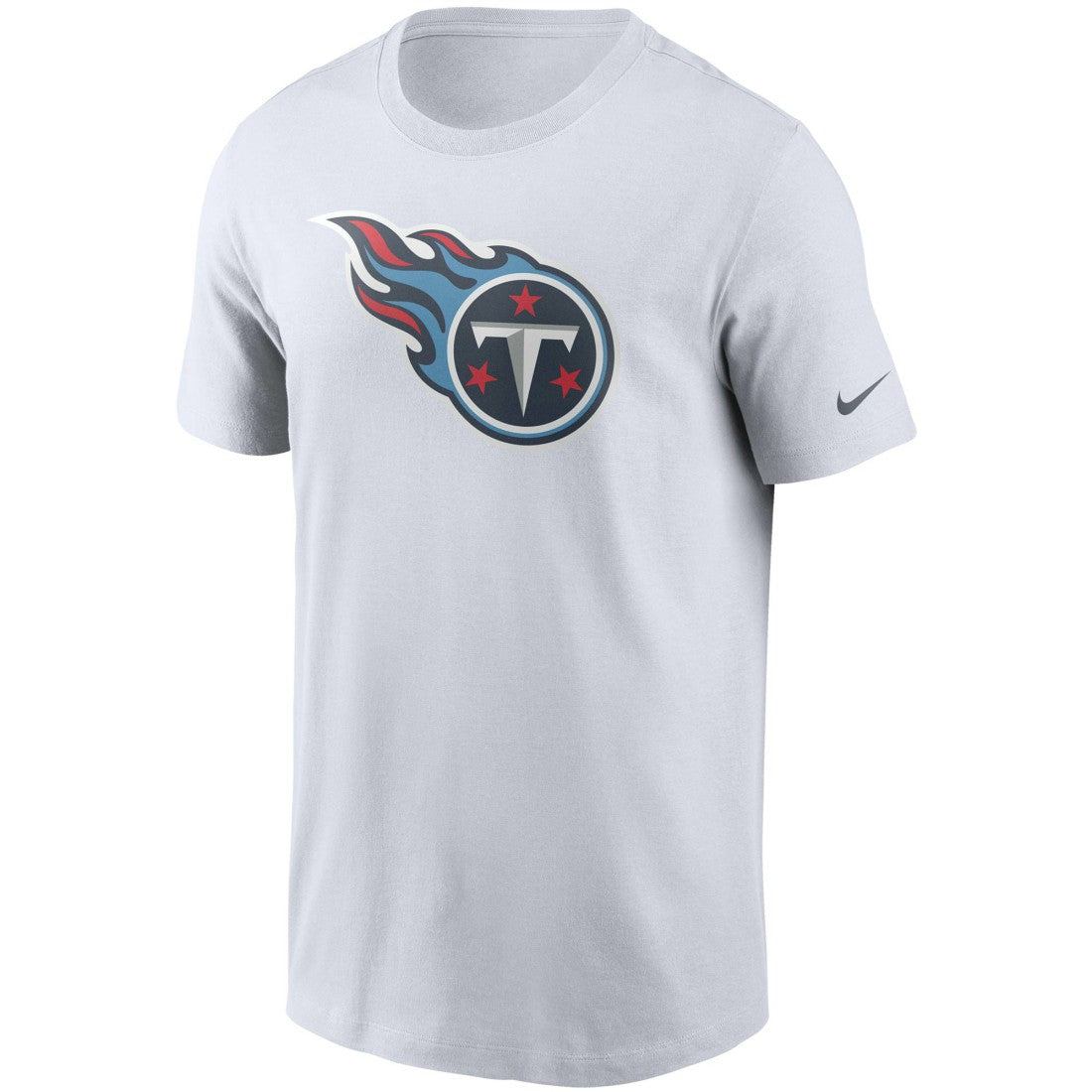 Tennessee Titans Primetime Logo Essential T-Shirt White | Nike for Sale