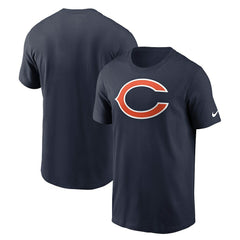 Chicago Bears Primetime Logo Essential T-Shirt Navy | Nike for Sale