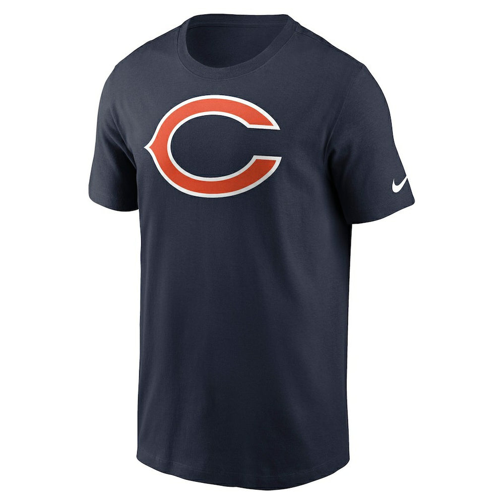 Chicago Bears Primetime Logo Essential T-Shirt Navy | Nike for Sale