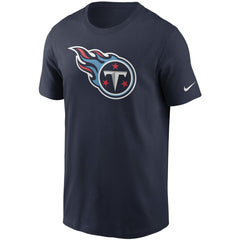 Tennessee Titans Primetime Logo Essential T-Shirt Navy | Nike for Sale