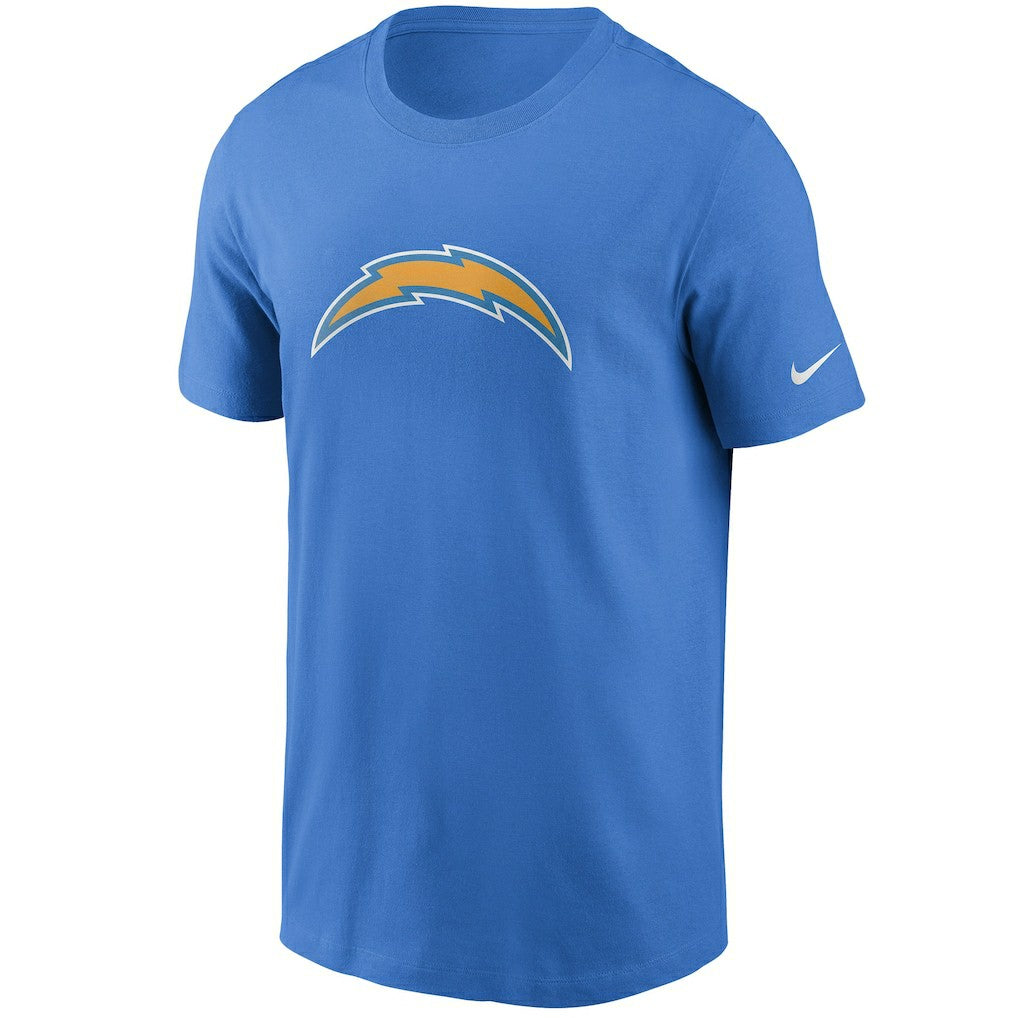 Los Angeles Chargers Primetime Logo Essential T-Shirt Powder Blue | Nike for Sale