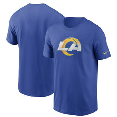 Los Angeles Rams Primetime Logo Essential T-Shirt Royal | Nike for Sale