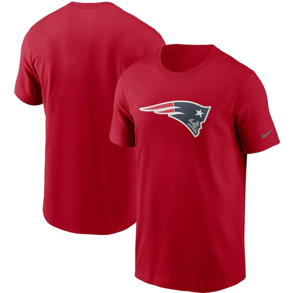 New England Patriots Primetime Logo Essential T-Shirt Red | Nike for Sale