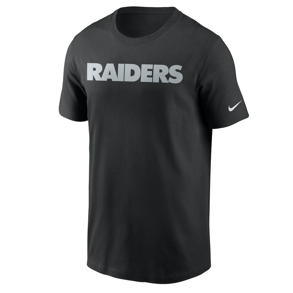 Las Vegas Raiders Team Wordmark T-Shirt Black | Nike for Sale