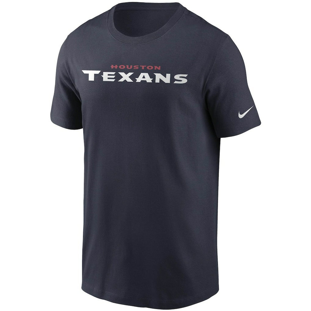 Houston Texans Team Wordmark T-Shirt Navy | Nike for Sale