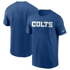 Indianapolis Colts Team Wordmark T-Shirt Royal | Nike for Sale