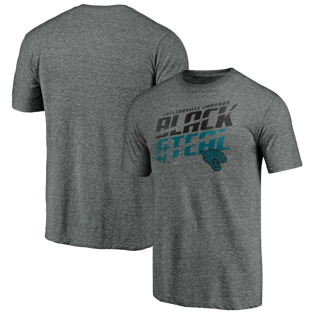 Jacksonville Jaguars Hometown Refresh Tri-Blend T-Shirt Charcoal | NFL