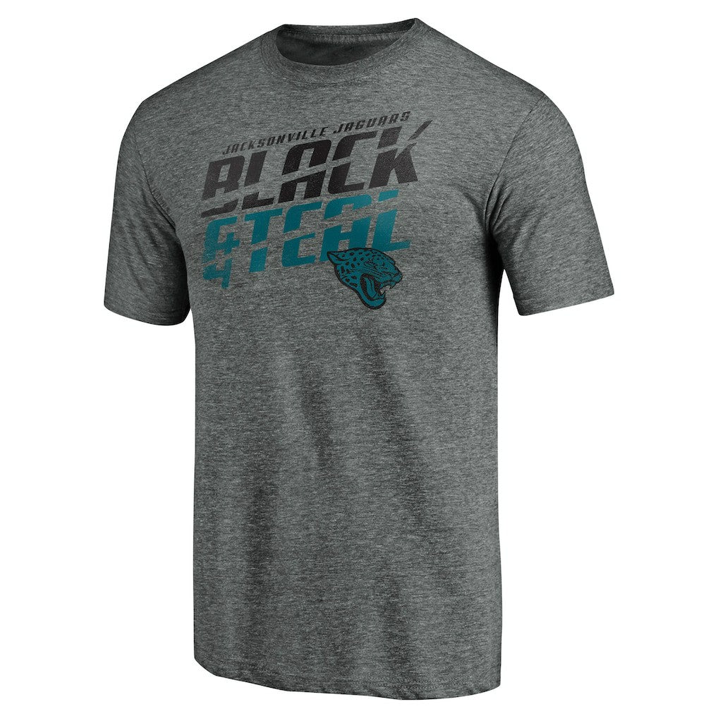 Jacksonville Jaguars Hometown Refresh Tri-Blend T-Shirt Charcoal | NFL