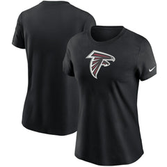 Atlanta Falcons Women's Logo Essential T-Shirt Black | Nike for Sale