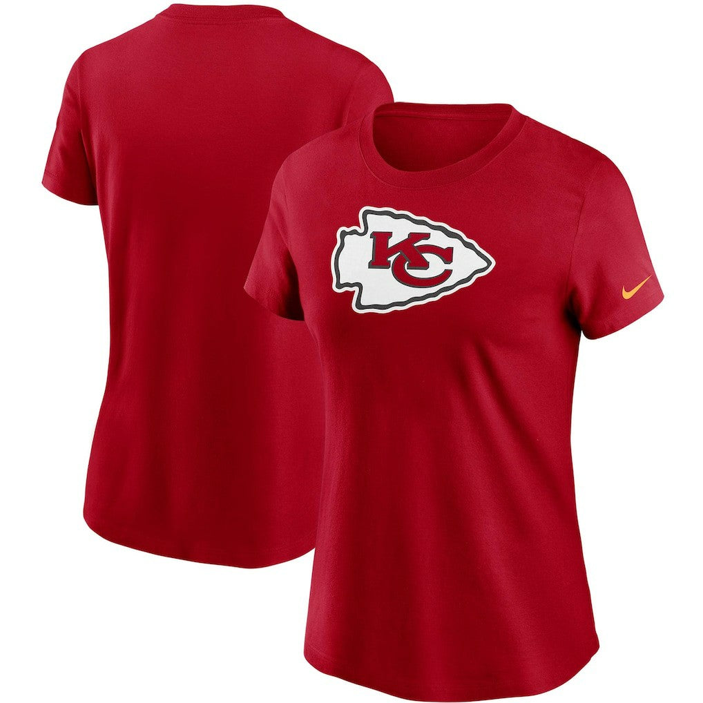 Kansas City Chiefs Women's Logo Essential T-Shirt Red | Nike for Sale
