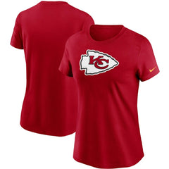 Kansas City Chiefs Women's Logo Essential T-Shirt Red | Nike for Sale