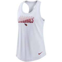 Arizona Cardinals Women's Light Impact Performance Racerback Tank Top White | Nike for Sale