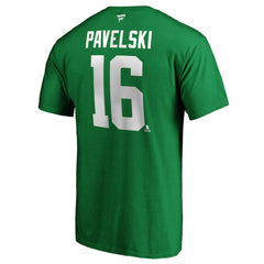 Joe Pavelski Dallas Stars Fanatics Authentic Stack Player Name & Number T-Shirt - Kelly Green - NHL