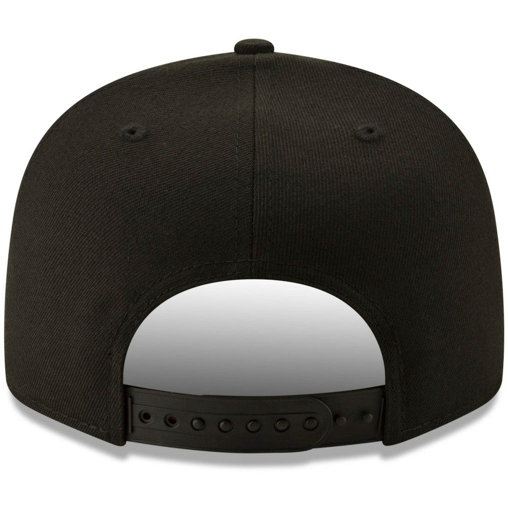 Chicago Bears New Era B-Dub 9FIFTY Adjustable Snapback Hat Black | NFL