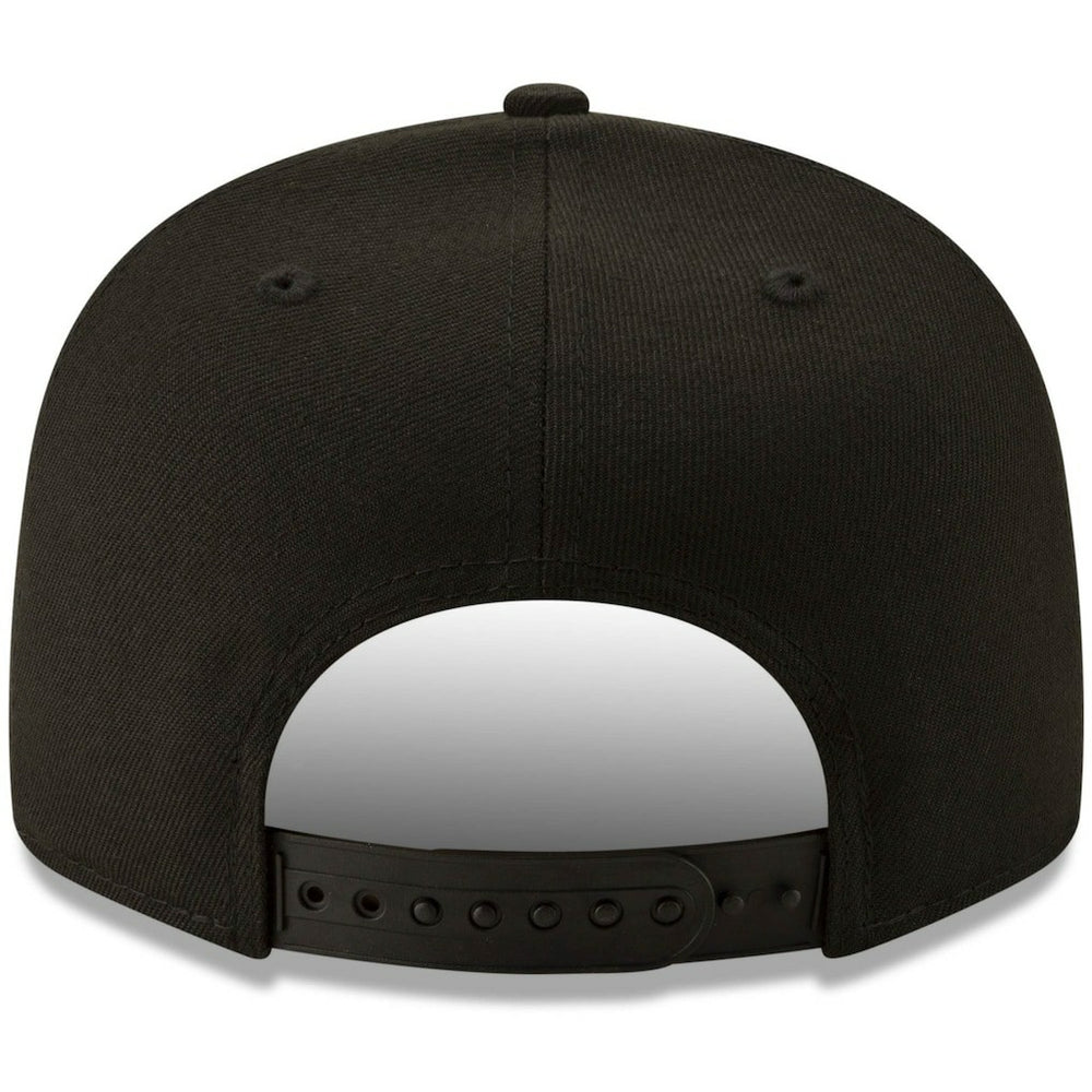 Chicago Bears New Era B-Dub 9FIFTY Adjustable Snapback Hat Black | NFL
