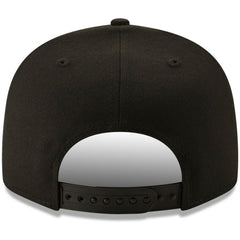 Chicago Bears New Era B-Dub 9FIFTY Adjustable Snapback Hat Black | NFL