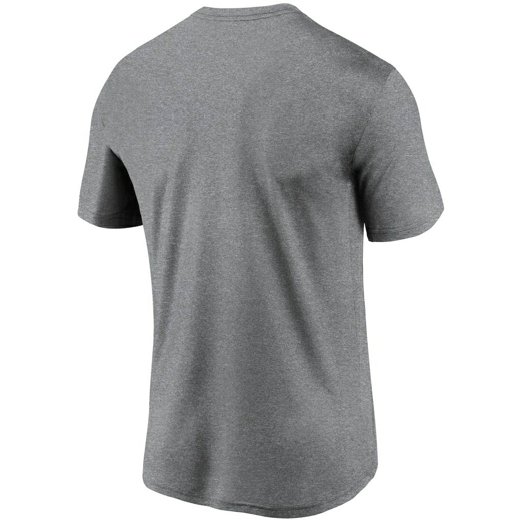 New Orleans Saints Logo Essential Legend Performance T-Shirt Heathered Charcoal | Nike for Sale