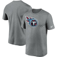 Tennessee Titans Logo Essential Legend Performance T-Shirt Heathered Charcoal | Nike for Sale