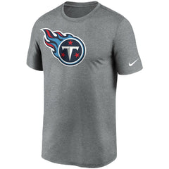 Tennessee Titans Logo Essential Legend Performance T-Shirt Heathered Charcoal | Nike for Sale