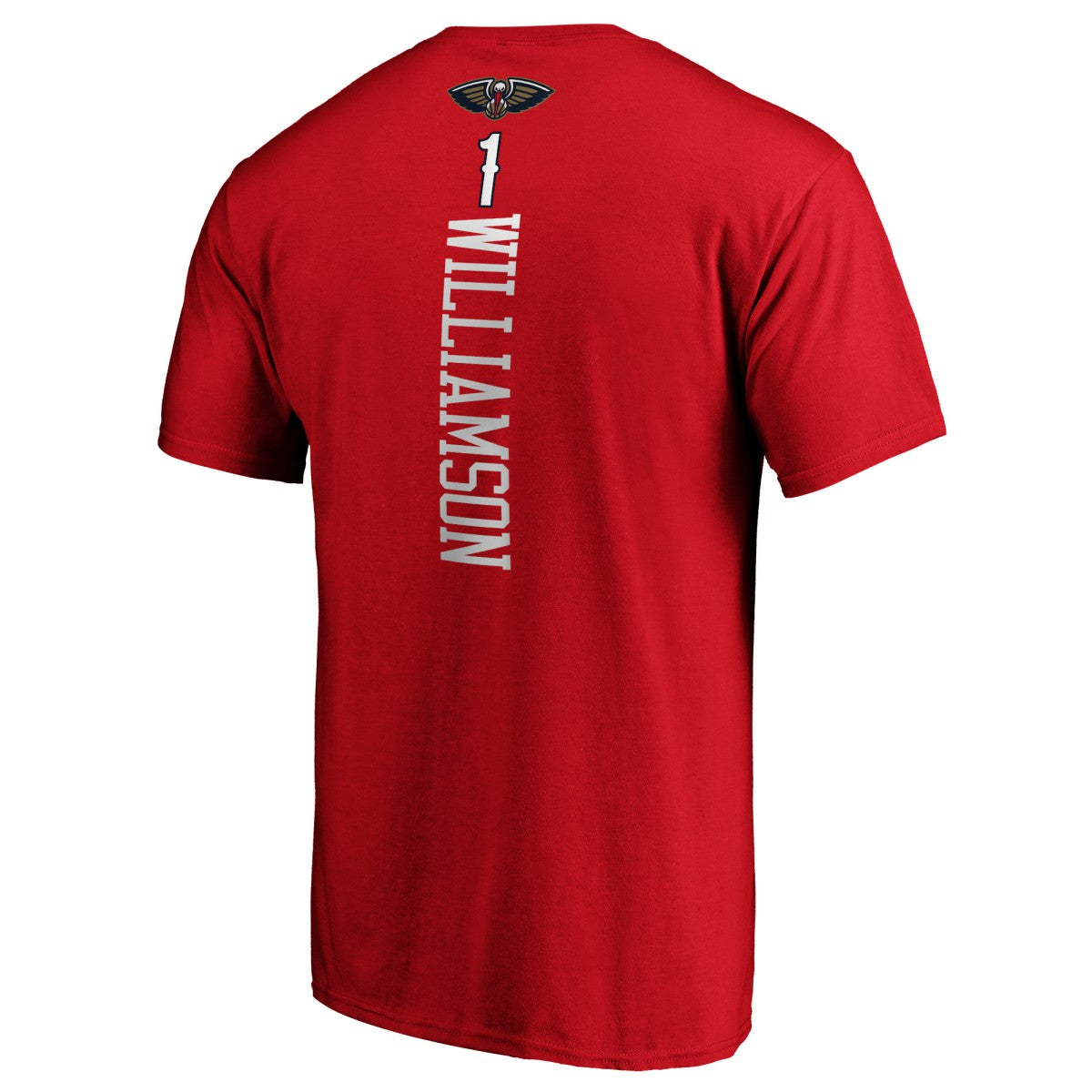 Zion Williamson New Orleans Pelicans Playmaker Name & Number Team T-Shirt Red - NBA