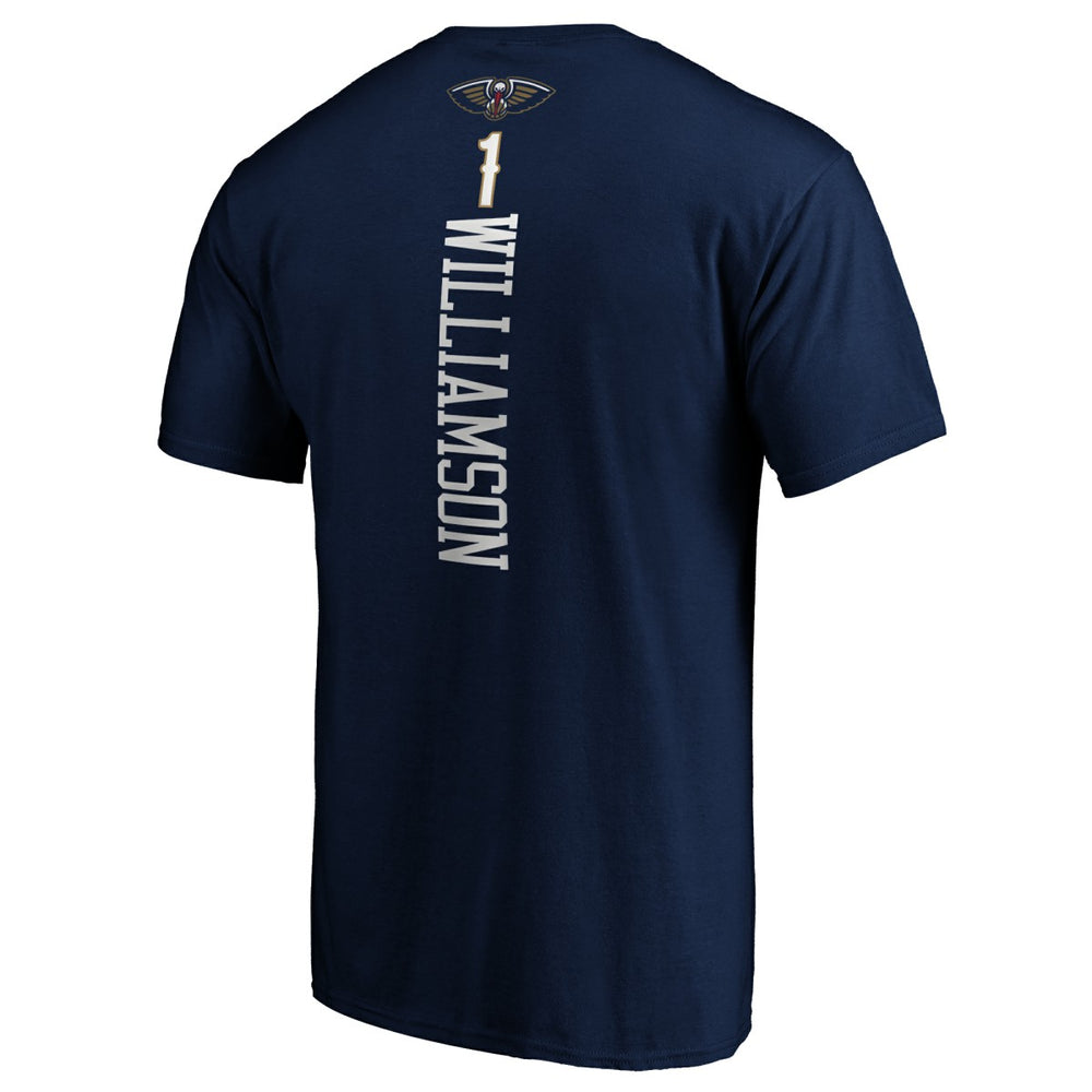 Zion Williamson New Orleans Pelicans Team Playmaker Name & Number T-Shirt Navy - NBA