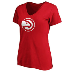 Trae Young Atlanta Hawks Women's Playmaker Name & Number V-Neck T-Shirt Red - NBA