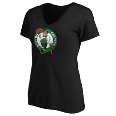 Jayson Tatum Boston Celtics Women's Playmaker Name & Number V-Neck T-Shirt Black - NBA