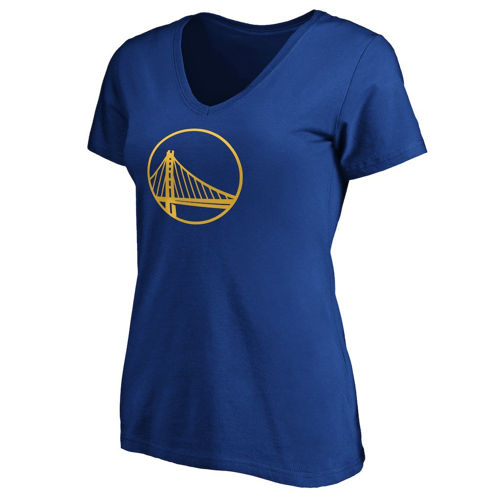 Stephen Curry Golden State Warriors Women's Playmaker Name & Number V-Neck T-Shirt Royal - NBA