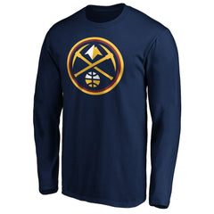 Nikola Jokic Denver Nuggets Playmaker Name & Number Long Sleeve T-Shirt Navy - NBA
