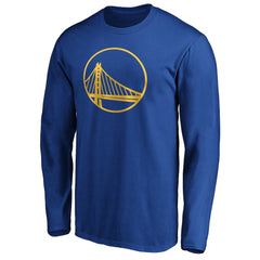 Stephen Curry Golden State Warriors Playmaker Name & Number Long Sleeve T-Shirt Royal - NBA