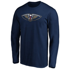 Zion Williamson New Orleans Pelicans Playmaker Name & Number Long Sleeve T-Shirt Navy - NBA