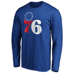 Joel Embiid Philadelphia 76ers Playmaker Name & Number Long Sleeve T-Shirt Royal - NBA