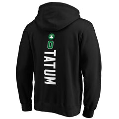 Jayson Tatum Boston Celtics Playmaker Name & Number Pullover Hoodie Black - NBA