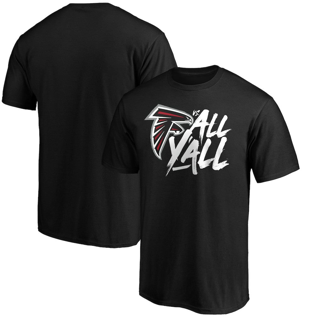 Atlanta Falcons Falcons vs. All Y'all T-Shirt Black | NFL