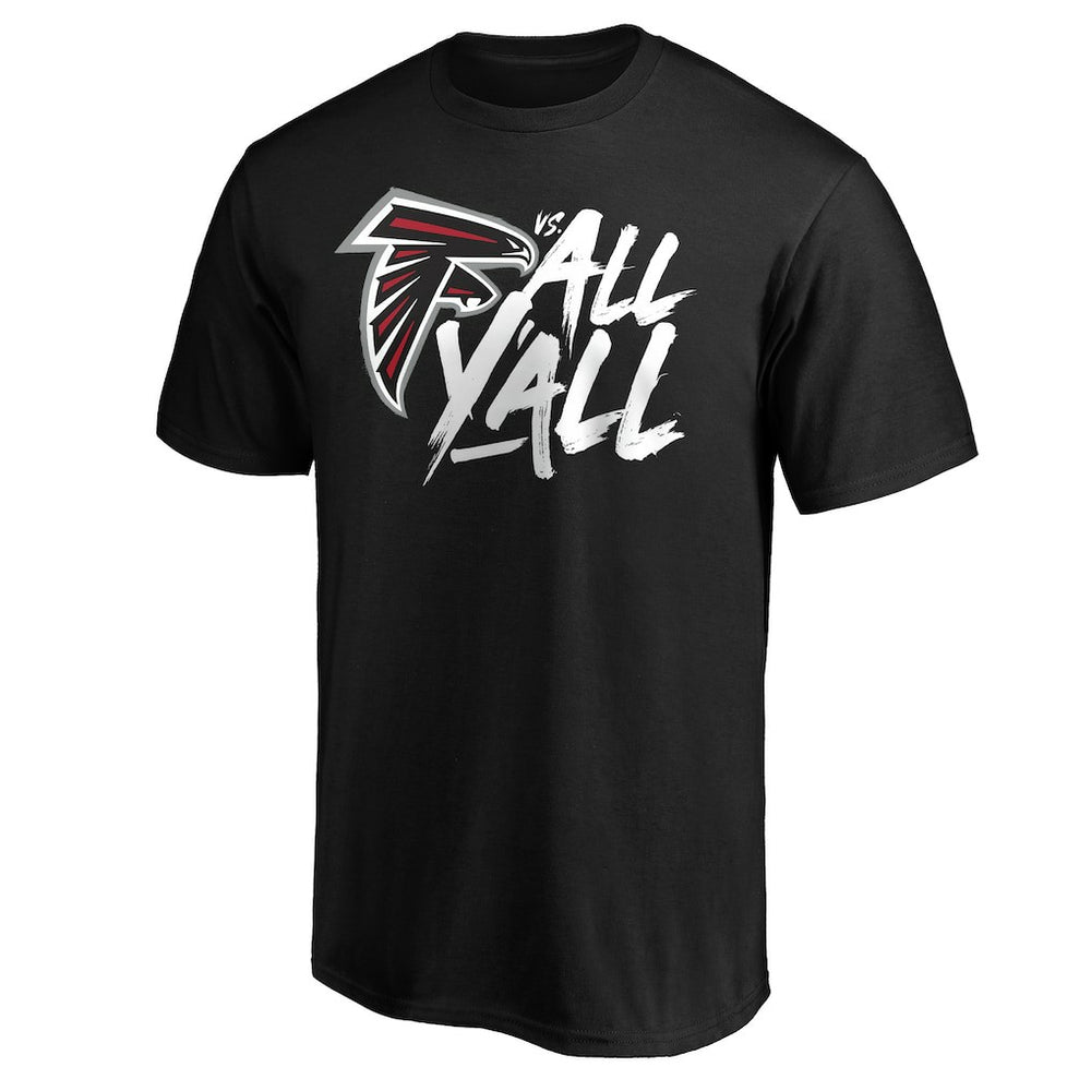 Atlanta Falcons Falcons vs. All Y'all T-Shirt Black | NFL