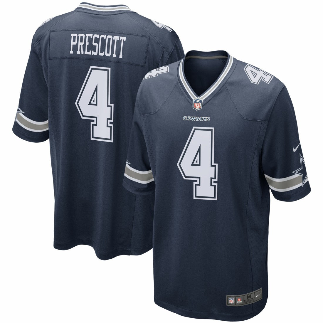 Dak Prescott Dallas Cowboys Game Team Jersey Navy | Nike for Sale